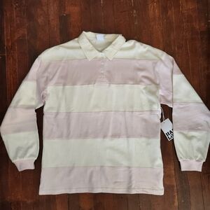 Harlow Pink and Cream Striped Tunic